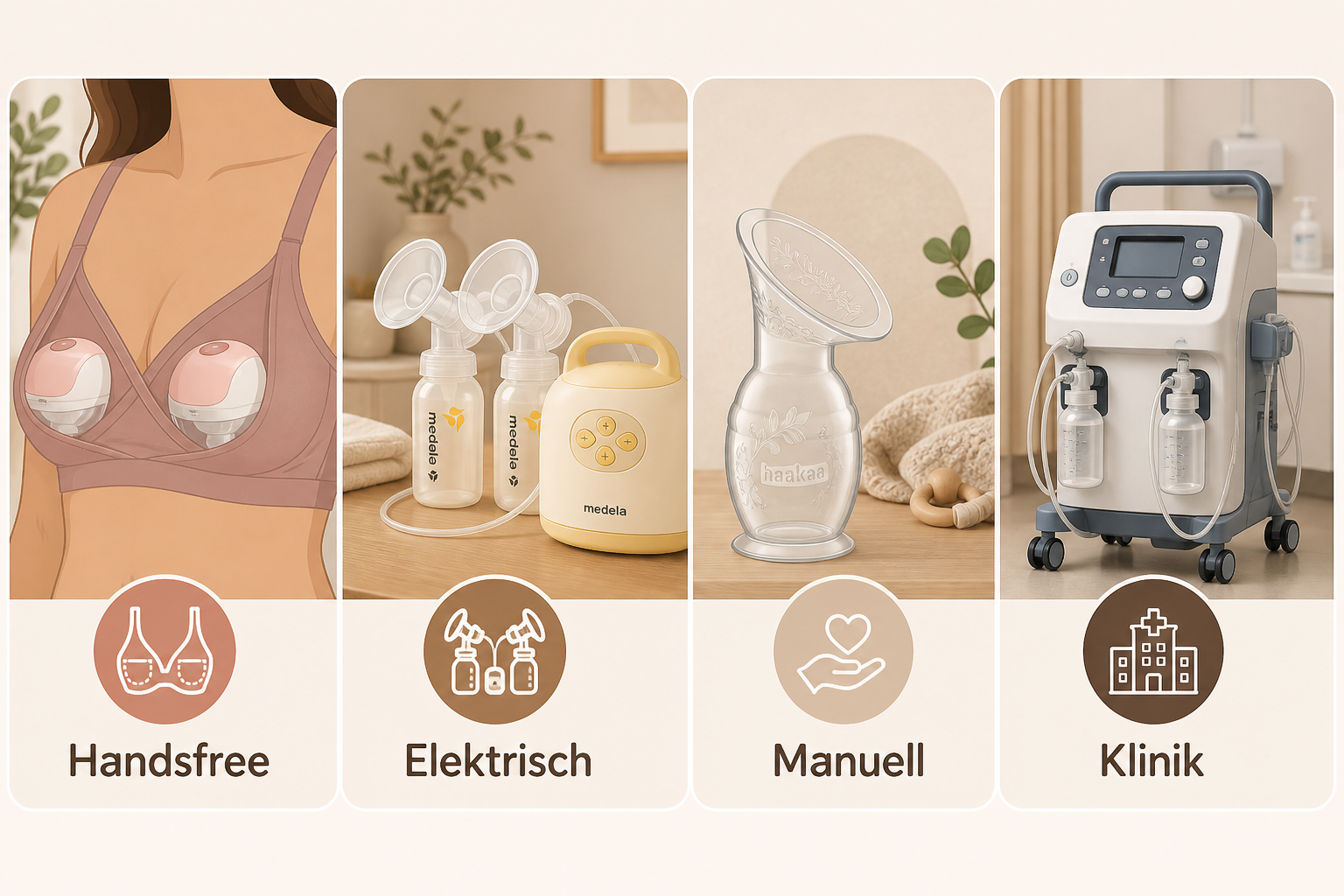 Milchpumpen-Typen im Vergleich: Welcher passt zu dir?